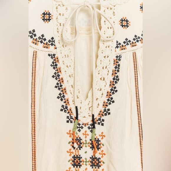 ZARA EMBROIDERED DRESS ZW COLLECTION - Picture 7 of 9